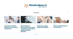 Desktop Screenshot of ilgiudicedipace.it